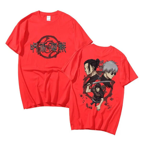 This shirt embodies the spirit of adventure in the world of Jujutsu Kaisen. If you are looking for more Jujutsu Kaisen Merch, We have it all!| Check out all our Anime Merch now! 