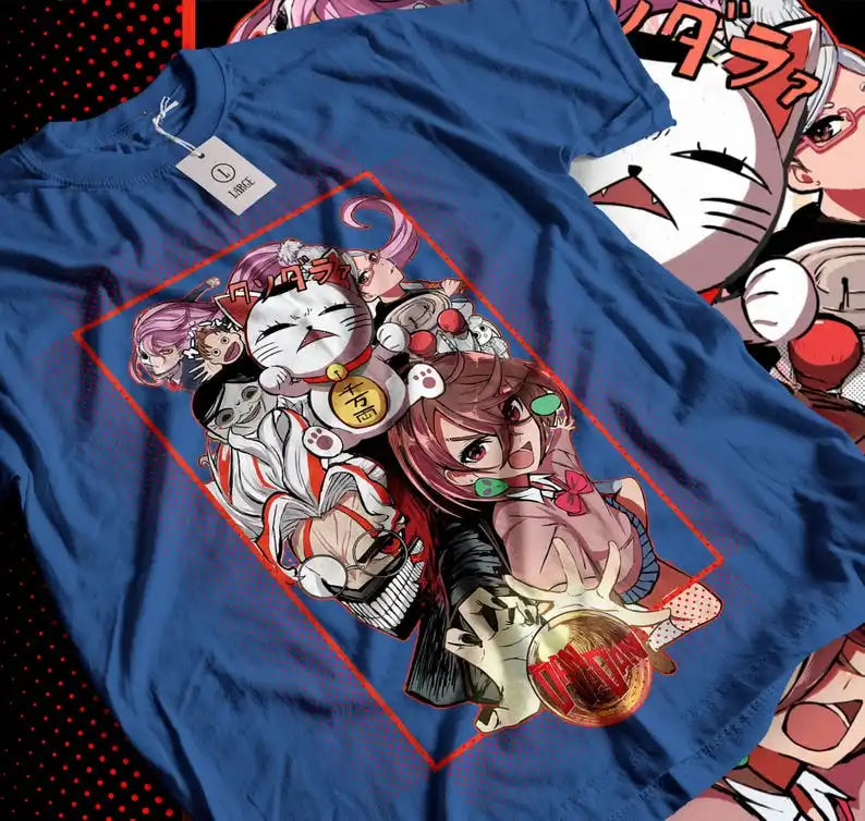 Immerse yourself in this striking Dandadan Tee, perfect for anime fans. Looking for more Dandadan merch? Explore our full collection of anime merch now!