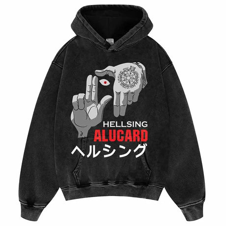 This Hoodie celebrates the beloved Hellsing Series, ideal for both Autumn & Winter. | If you are looking for more Hellsing Merch, We have it all! | Check out all our Anime Merch now!