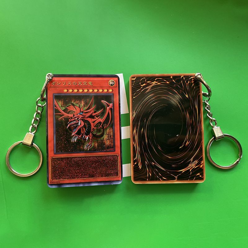 These keychains are crafted from durable acrylic features iconic monster cards from Yu-Gi-Oh! series. If you are looking for more Yu-Gi-Oh! Merch, We have it all! | Check out all our Anime Merch now!