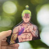 One Piece Roronoa Zoro 3D Motion Sticker