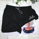 Dragon Ball Z 2 in 1 Sports Shorts