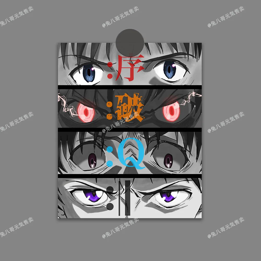 Neon Genesis Evangelion Collector's Edition Kawaii Sticker Set