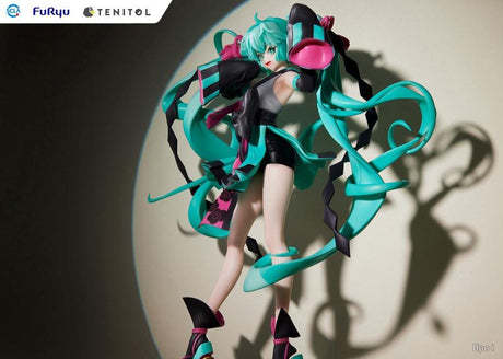 The figurine captures Miku, with her signature twin tails unfurling like ribbons of aqua silk. If you are looking for more Hatsune Miku Merch, We have it all! | Check out all our Anime Merch now!