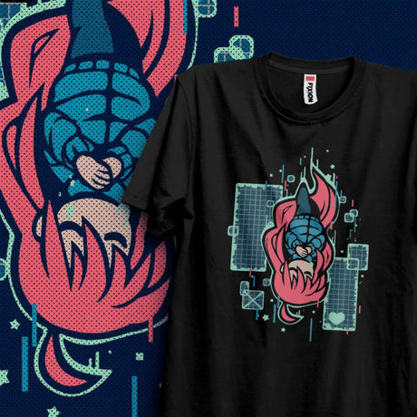 This tee captures the magic of Zero Two. If you're looking for more Darling in the Franxx merch, we have it all! Check out our anime merch now—free shipping!