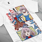 Here at Everythinganimee we have the best anime shirts in the world.
Embrace the magical world of Shangurira Furontia with this stunning tee featuring your favorite moments! Showcasing the captivating characters in a vibrant and playful collage, this shirt captures the energy and charm of the series.