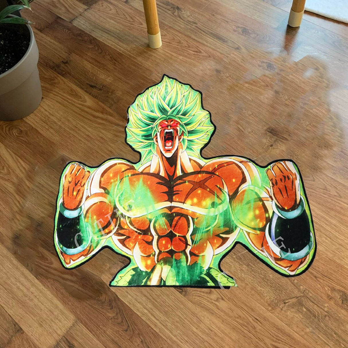 Dragon Ball Broly Irregular Rug