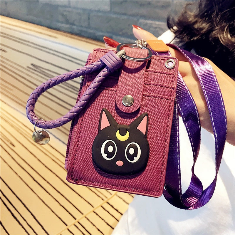 This wallet captures the magic of Luna. If you're looking for more Sailor Moon Luna merch, we have it all! Check out our anime merch now—free shipping!