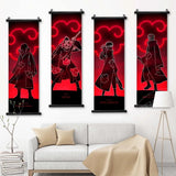 Naruto Akatsuki Canvas Wall Scrolls