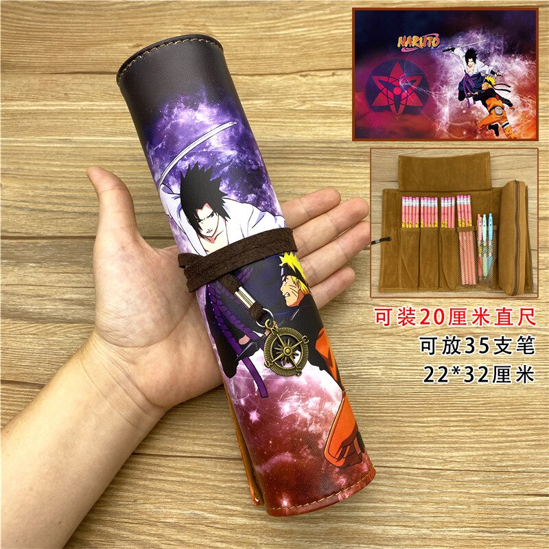 Naruto Ninja Collection Double-Zip Pencil Case