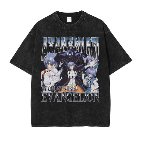 This tees captures the magic of Neon. If you're looking for more Neon Genesis Evangelion merch, we have it all! Check out our anime merch now—free shipping!