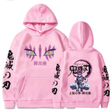 Become one with our Demon Slayer Akaza 100% cotton Hoodie | Here at Everythinganimee we have the worlds best anime merch | Free Global Shipping