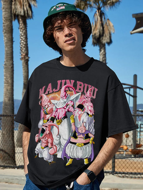This tee captures the magic of Dragon Ball Z. If you're looking for more Dragon Ball Z merch, we have it all! Check out our anime merch now—free shipping!
