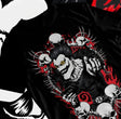 Here at Everythinganimee we have only the best anime merch! Free Global Shipping.
Embrace the dark allure of Death Note with this Ryuk T-Shirt, featuring the iconic Shinigami in all his eerie glory. 