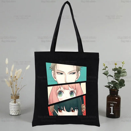 This canvas bag is a labor of love, to capture love of your anime characters. If you are looking for more Spy X Family  Merch, We have it all! | Check out all our Anime Merch now!