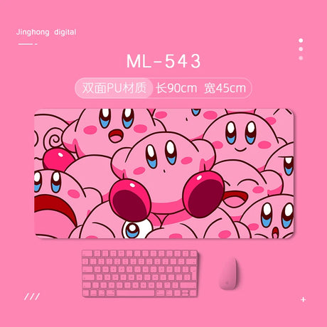 This mouse pad is not just a functional accessory but a charming piece of decor. | If you are looking for more Kirby Merch, We have it all! | Check out all our Anime Merch now!