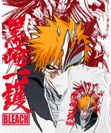 This shirt features the iconic character Ichigo Kurosaki from Bleach, perfect for fans. If you are looking for more Bleach Merch, We have it all! | Check out all our Anime Merch now!