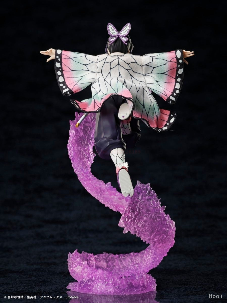 Behold Shinobu model, captured in her signature butterfly-accented Corps uniform. If you are looking for more Demon Slayer Merch, We have it all! | Check out all our Anime Merch now!