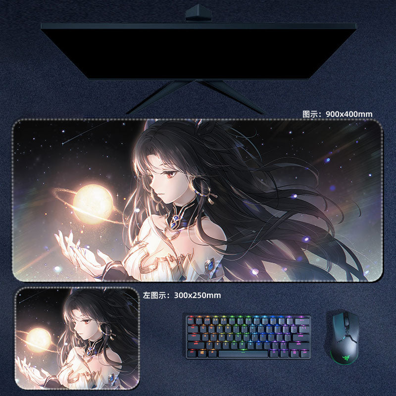 Fate Grand Order FGO Saber Anime Large Mouse Pad Gaming Mousepad Keyboard  Mat