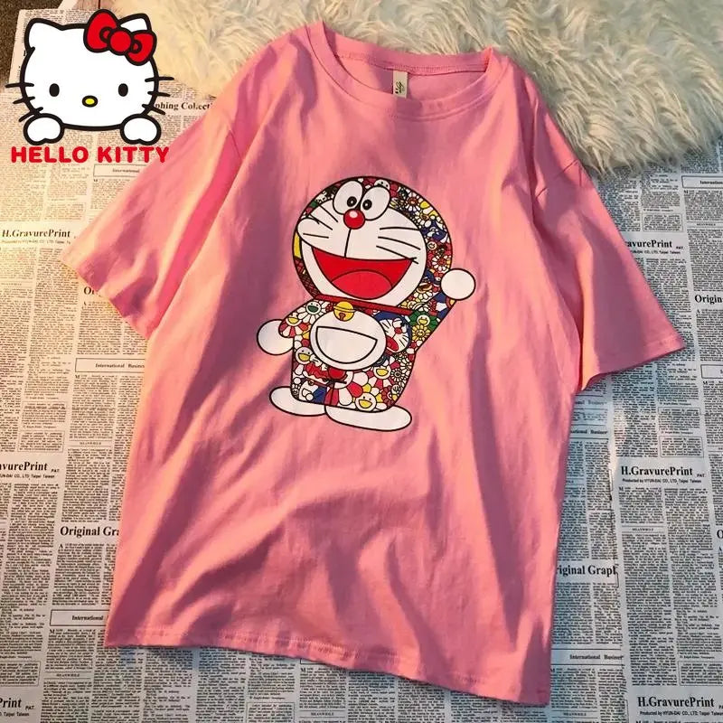 This tee captures the magic of Doraemon . If you're looking for more Doraemon merch, we have it all! Check out our anime merch now—free shipping!