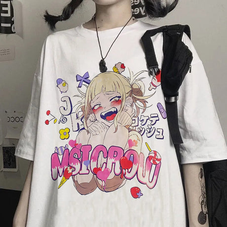 Upgrade your wardrobe with our Himiko Toga My Hero Academia Shirt | If you are looking for more My Hero Academia Merch, We have it all! | Check out all our Anime Merch now!