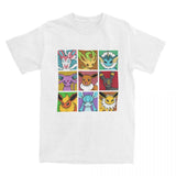 Catch em all with our Pokémon Eevee Evolution Spectrum Tee | Here at Everythinganimee we have the worlds best anime merch | Free Global Shipping