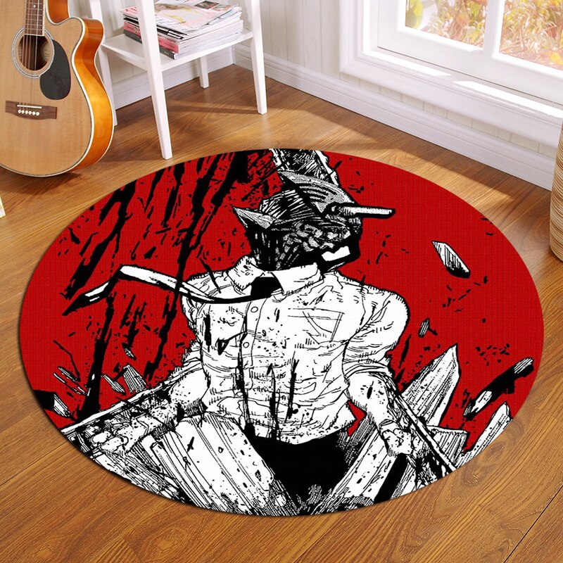 Chainsaw Man Rugs