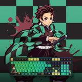 This keyboard is a fantastic blend of anime passion & technological prowess. | If you are looking for more Demon Slayer Merch, We have it all! | Check out all our Anime Merch now!