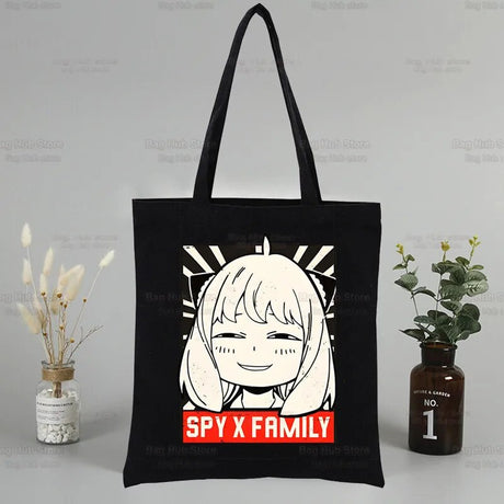 This canvas bag is a labor of love, to capture love of your anime characters. If you are looking for more Spy X Family  Merch, We have it all! | Check out all our Anime Merch now!