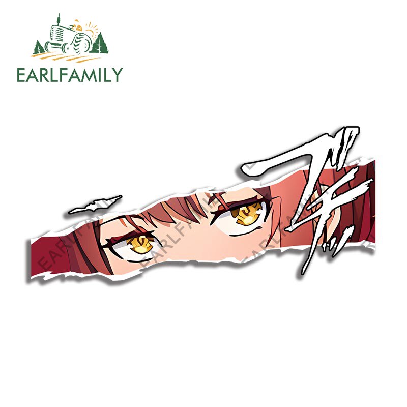 Makima Chainsaw Man Eyes Car Stickers