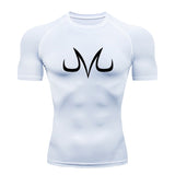 Dragon Ball Z Majin Vegeta Compression Shirt - Quick Dry Athletic Tees