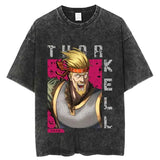 Here at Everythinganimee we have the best anime shirts in the world. 
Bring the fierce Viking warrior energy into your wardrobe with this Thorkell Battle Fury Tee from Vinland Saga.