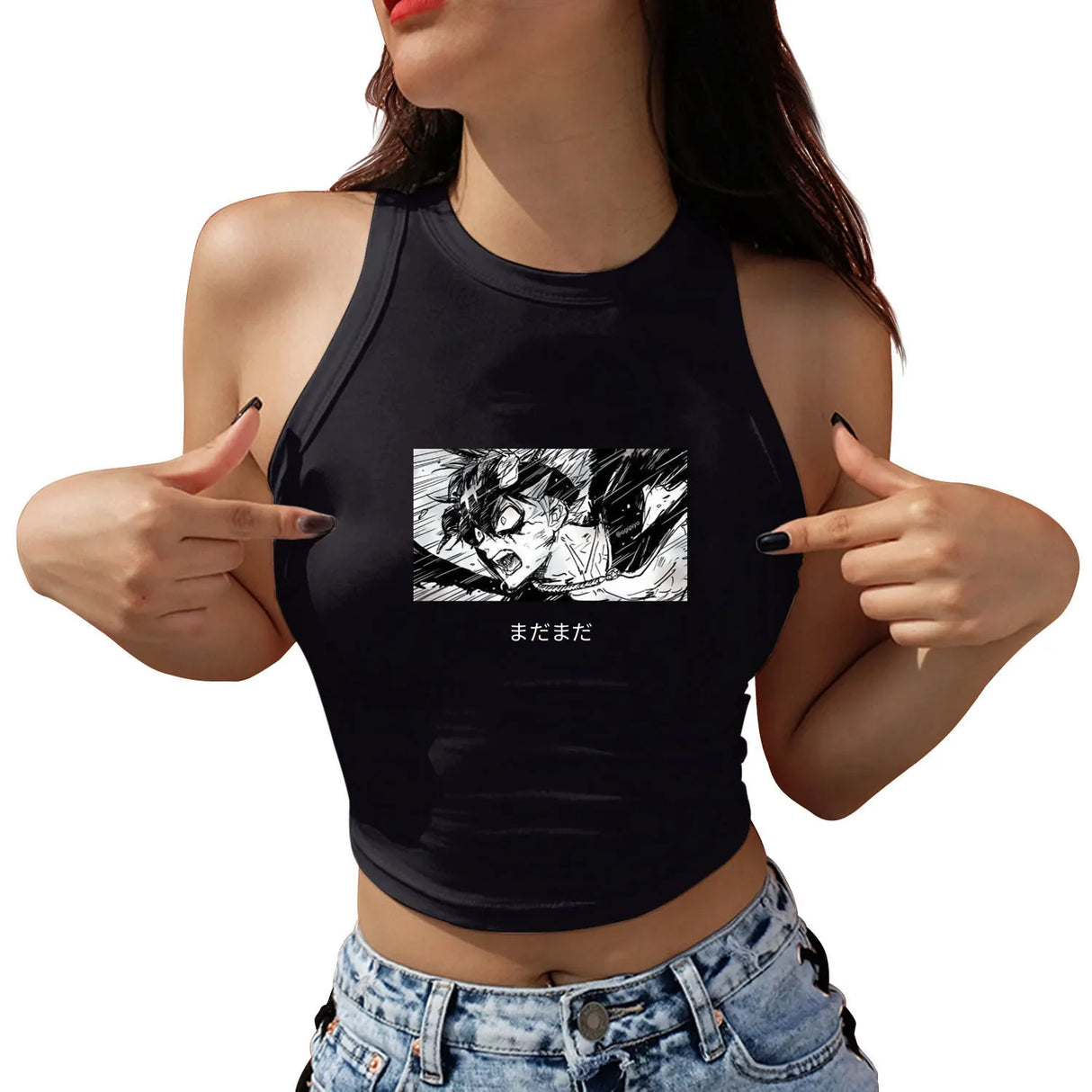 Immerse yourself in this awesome crop top, perfect for anime fans. Looking for more Black Clover merch? Explore our full collection of anime merch now!