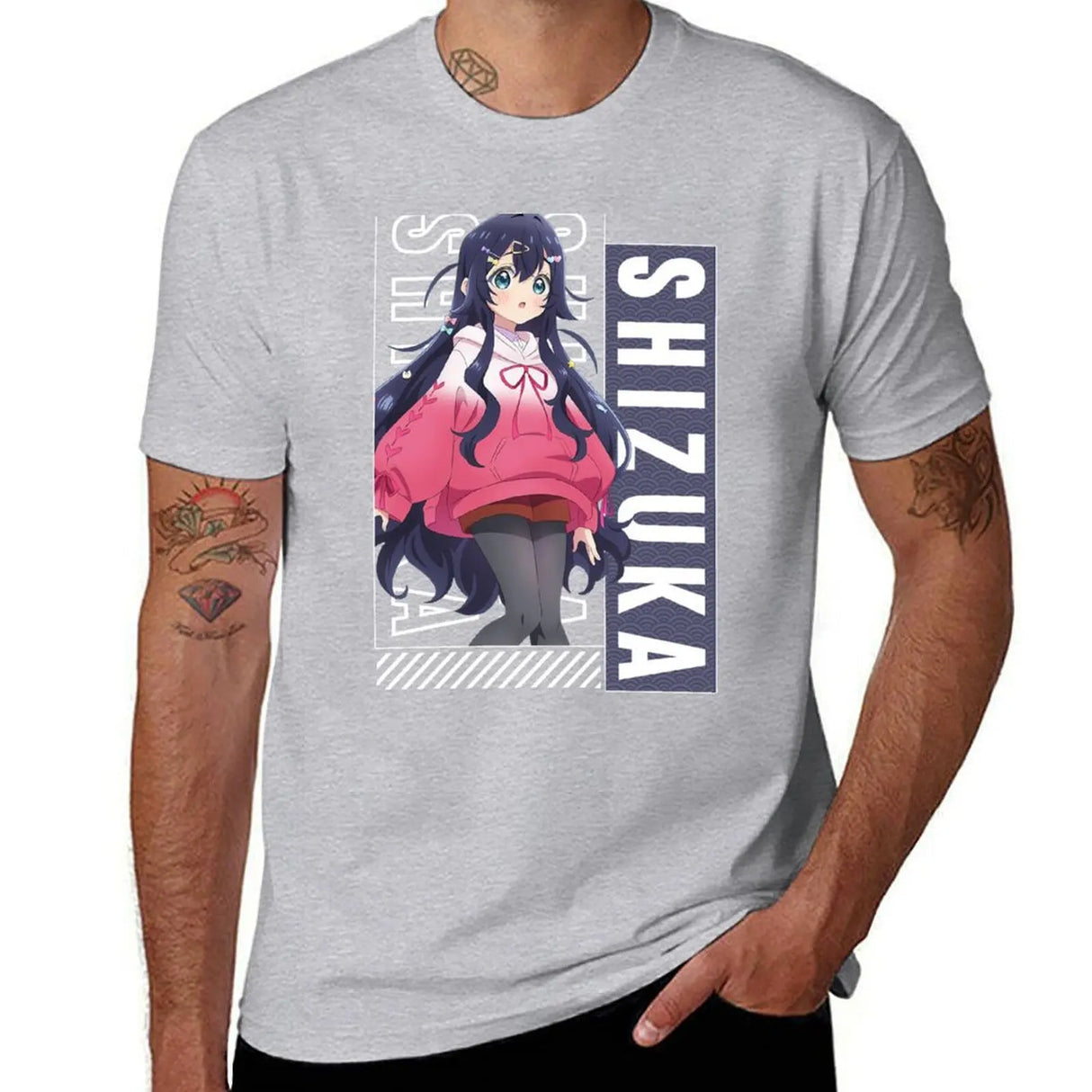 Here at Everythinganimee we only have the best shirts in the world! Unleash your inner cuteness with the Shizuka Tee, featuring an iconic, vibrant design from The 100 Girlfriends that anime fans will instantly recognize. 