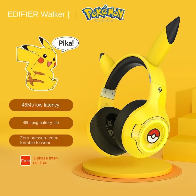 Upgrade your Headset with our Pokemon style, experience powered by Pikachu himself.| If you are looking for Pokemon Merch, We have it all! | check out all our Anime Merch now!