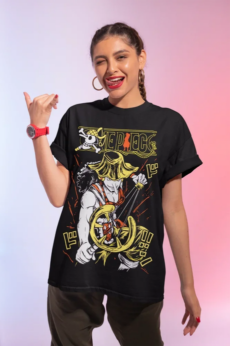 This tee features a dynamic portrayal of Sogeking, perfect for One Piece fans who admire an adventurous spirit. If you are looking for more One Piece Merch, We have it all! | Check out all our Anime Merch now!