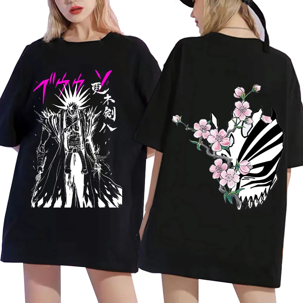 Step into the world of spiritual battles with our Bleach Kenpachi Zaraki T-Shirt If you are looking for more Bleach Merch, We have it all!| Check out all our Anime Merch now! 