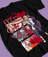 Here at Everythinganimee we have the best anime shirts in the world.
Unleash your inner devil with this explosive Chainsaw Man Power tee! Featuring bold graphics of Power in her fierce and chaotic form, this shirt is a must-have for any fan of the series.