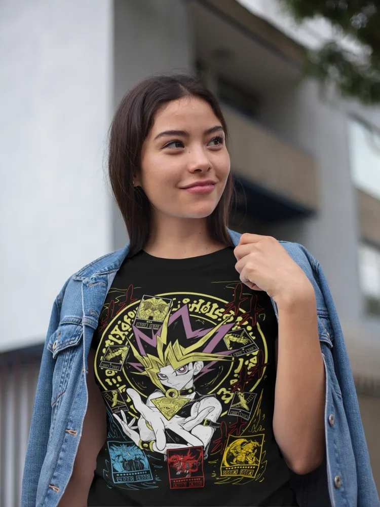 Immerse yourself with this striking tee featuring the unyielding Yugi tee. If you are looking for more Yu-Gi-Oh Merch, We have it all! | Check out all our Anime Merch now!