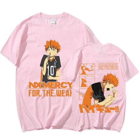 Dive into the fast-paced world of volleyball with our Haikyuu Hinata Shoyo T-Shirts| If you are looking for more Haikyuu Merch, We have it all! | Check out all our Anime Merch now!