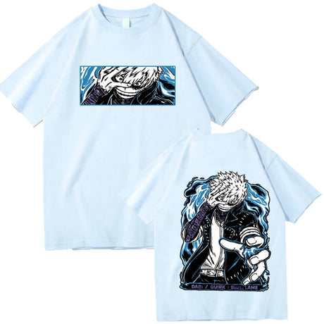 Immerse yourself in this Dabi  tee, perfect for anime fans. Looking for more My Hero Academia merch? Explore our full collection of anime merch now!