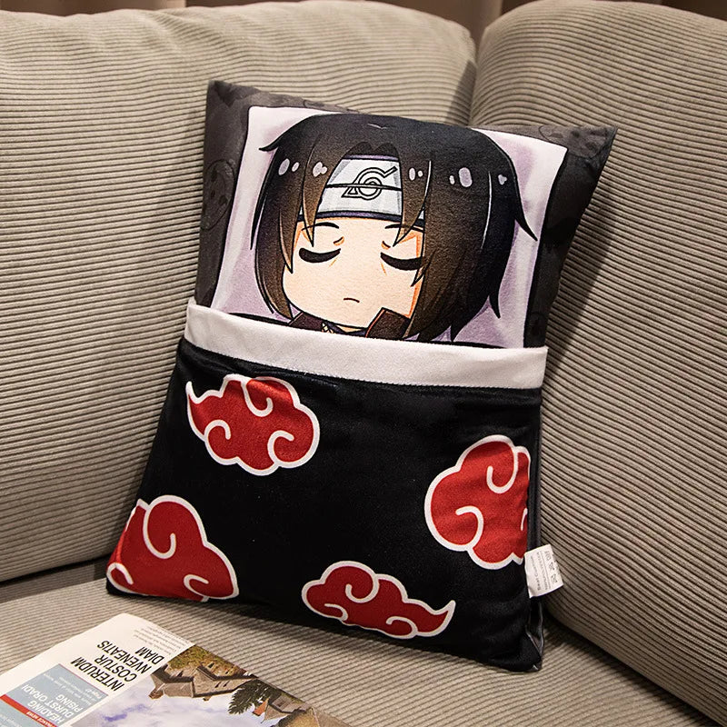 These pillows are adorned with the iconic Naruto Clans blend style and stay comfy. | If you are looking for more Naruto Merch, We have it all! | Check out all our Anime Merch now!