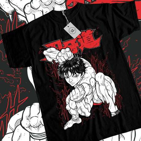 This tee celebrate the spirit of the Baki Hanma that ensures comfort. If you are looking for Baki  Merch, We have it all! | check out all our Anime Merch now!