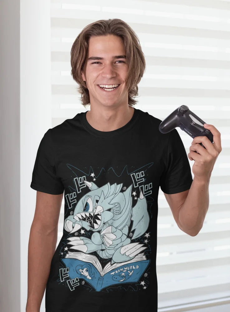 Immerse yourself in this striking Deku Tee, perfect for any Blue Eyes fan. Looking for more Yu-Gi-Oh merch? Explore our full collection of anime merch now!