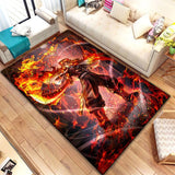 Demon Slayer Beautiful Painting Carpet