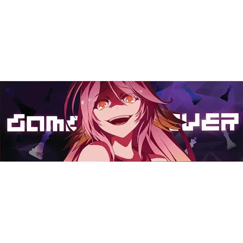 Here at Everythinganimee we have only the best anime merch! Free Global Shipping.
Showcase your love for No Game No Life with this stunning "Zero Jibril" sticker. Featuring vibrant colors and intricate details, this 13cm x 4.3cm high-quality sticker is perfect for fans who want to add a touch of their favorite anime to their personal items. 