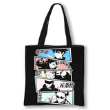 This canvas bag is a labor of love, to capture love of your anime characters. If you are looking for more Jujutsu Kaisen Merch, We have it all! | Check out all our Anime Merch now!