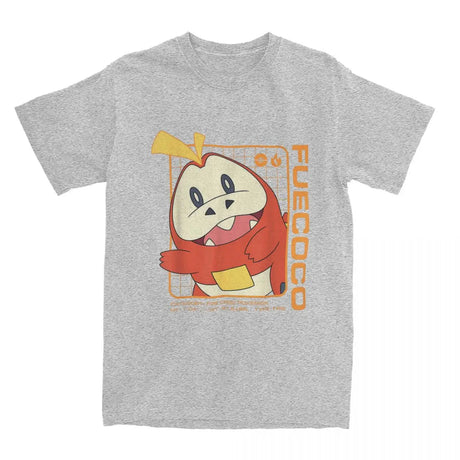 Catch e all with our new Ember Fuecoco Classic Tee | Here at Everythinganimee we have the worlds best anime merch | Free Global Shipping