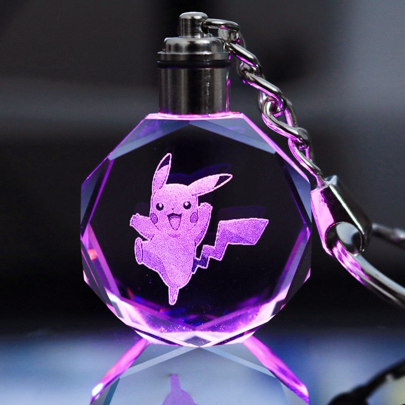 Pokemon Crystal Luminous Keychains