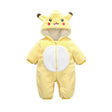 Pokemon Pikachu newborn baby onesie winter outwear clip cotton warm plus velvet clothes harness crawl tide, Everythinganimee, anime merch, anime gear, anime, anime stuff, buy anime, Manga Otaku Cosplay Japan Animation Shonen Shoujo Seinen Shojo Mecha Fandom Subtitle Dubbed Fanart MyAnimeList MangaStream Studio Ghibli